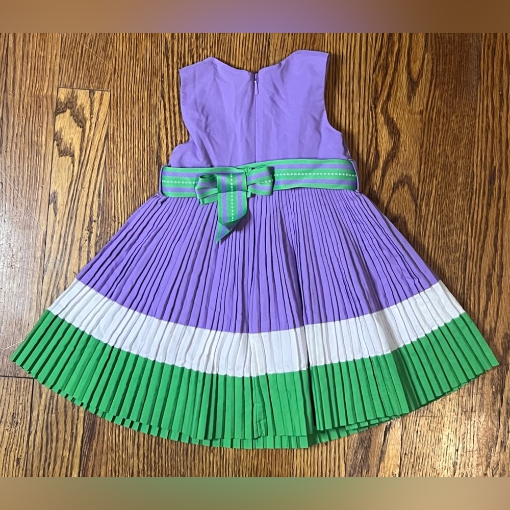 🌺5 for $15🌹 The Children’s Place 3-6 months color block purple green - Picture 2 of 5